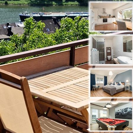 Riesling Appartement For 2 - 4 People - Billiards - Balcony With Mosel View - Parking - Wine Barrel Bar - Fully Equipped Kitchen - Netflix - Waiputv - 3 Km From Cochem Klotten Kültér fotó